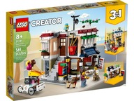 LEGO 31131 Creator 3w1 Sklep z kluskami w śródmieściu / Warsztat rowerowy