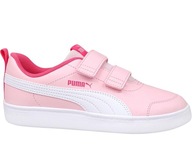 PUMA COURTFLEX BUTY DZIECIĘCE TRAMPKI NA RZEPY