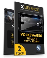 2w1 SZKŁO OCHRONNE NA NAWIGACJĘ VOLKSWAGEN TIGUAN II 2017-2020 8 WCIĘCIE