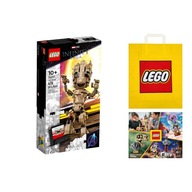 LEGO MARVEL č. 76217 - Ja som Groot +Taška +Katalóg LEGO 2024