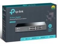 Switch 16-portowy Gigabit Tp-Link TL-SG1016D L2 16x 1GbE desktop
