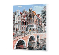 Amsterdam Malowanie po numerach zestaw 30x40 cm