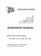 JCB WorkShop Manual MK 2 a MK 3
