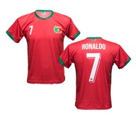 Koszulka Piłkarska Sportowa RONALDO PORTUGALIA 122cm