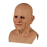 Realistická maska starého muža Maska