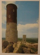 CHĘCINY. Ruiny zamku z pocz. XIV w. z wieżą strażniczą i basztą, CZYSTA