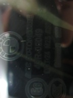 BMW F10 window side rear left right CIEMNA