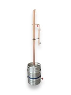 Destylator miedziany LM/VM Basic reflux keg bimber