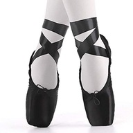 Baletki Profesjonalne buty do tańca Czarne 43