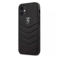 Etui na telefon Ferrari iPhone 12 mini 5,4" czarny/black hardcase Off Track