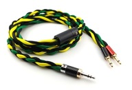 Ručne vyrobený kábel pre slúchadlá HIFIMAN SUNDARA varianty, konektor 3,5mm