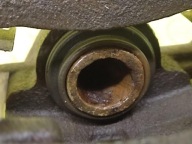 KIA RIO II 1.4 caliper left rear part