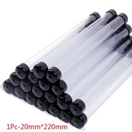 1PC PVC Clear Storage Tube Rotating Pen Holders Plastic Pen Case Gift Pen