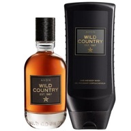 AVON WILD COUNTRY ZESTAW PREZENTOWY MĘSKI WODA TOALETOWA 75ML + GRATIS