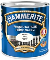 Hammerite Prosto na Rdzę Biały Połysk 0,7 L
