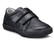 Chlapčenská športová obuv na suchý zips čierna Wojtyłko 61021 32
