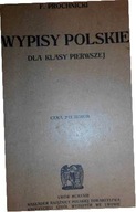 Wypisy polskie dla klasy pierwszej - Próchnicki