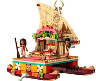 klocki LEGO disney 43210 KATAMARAN VAIANY ŁÓDKA STATEK ŁÓDŹ VAIANA 321 el.