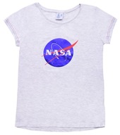 NASA Koszulka T-Shirt Dziewczęcy rozmiar 140 10Lat
