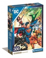 Clementoni Puzzle Compact DC Comics Liga spravodlivých (Just) 500 dielikov.