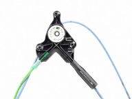 window regulator left front PEUGEOT 307CC 9656221580