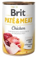 Brit Pate and Meat Kurczak Chicken 400g Maltańczyk