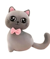 KABALAFIGURA PLÜSS JÁTÉK ÖLELŐ ARANYOS CICA MACSKA 30 cm