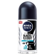 NIVEA Men roll-on dezodorant antyperspirant Black & White Invisible Fresh