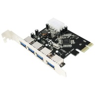 LOGILINK Karta PCI Express 4 x USB3.0