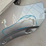 AUDI Q3 II 83A 18- fender right front front 83A821468
