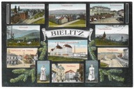 A15 Gruss aus Bielitz Biala Bielsko Biała Składanka 1915 piękny stan