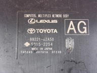 Toyota RAV4 V compartment module control unit komfortu MPX 89221-02A50