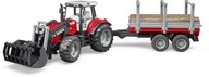 TRAKTOR MASSEY FERGUSON 7480 Z ŁADOWACZEM CZOŁOWYM