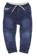 St.Bernard 9-12 jeansy z podszewką guma w pasie 80