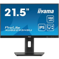 Monitor LED iiyama ProLite XUB2293HSU-B6 22" 1920 x 1080 px IPS / PLS