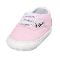 Detské plátené topánky Baby Soft Bottom Walking L Pink