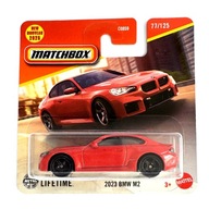 MATCHBOX 2023 BMW M2 77/125 AUTÓ MODELL új 2025