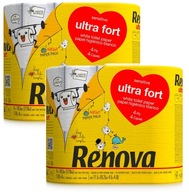 2x Toaletný papier Renova Ultra Fort 4R