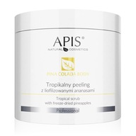 Apis Pina Colada cukrový anticelulitídny telový peeling s ananásom 650g