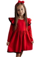 Lily Grey Sukienka Koronka czerwony 98