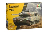 Italeri Plastový model Tank Leopard 2A6