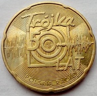 2012 - 2 złote - 50-lecie Programu 3 Polskiego Radia