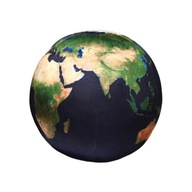 Planeta Ziemia Pluszowa wypchana zabawka Planeta wypchana zabawka Realistyczna ciemnoniebieski 17 cm