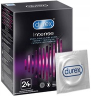DUREX kondómy INTENSE stimulačný gél 24 ks