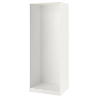 IKEA PAX Obudowa szafy biały 75x58x201 cm