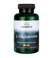 L-Glutamín 500 mg 100 kapsúl Swanson