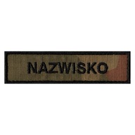 IMIENNIK NAZWISKO WOJSKOWE NA MUNDUR RZEP WZ 2010