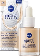 NIVEA HYALURON CELLULAR FILLER Sérum-primer na tvár prírodný 30ml