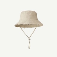 Nowy solidny kapelusz typu Bucket kobiety mężczyźni plaża duże rondo czapka przeciwsłoneczna krem do opalania rondo chusta
