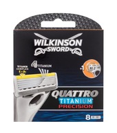 Wilkinson Sword Quattro Titanium Precision Wkład 8szt